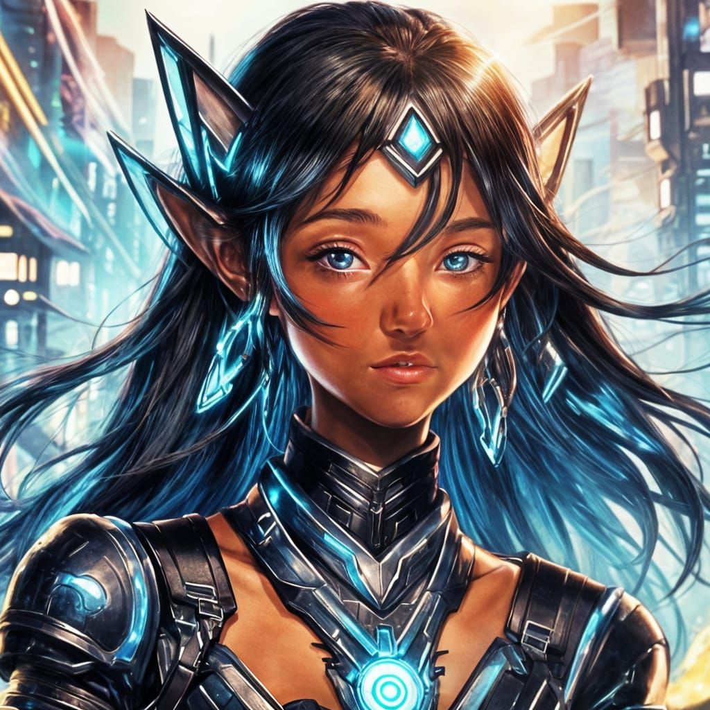 Sci-Fi Anime Elf 6, 1.5