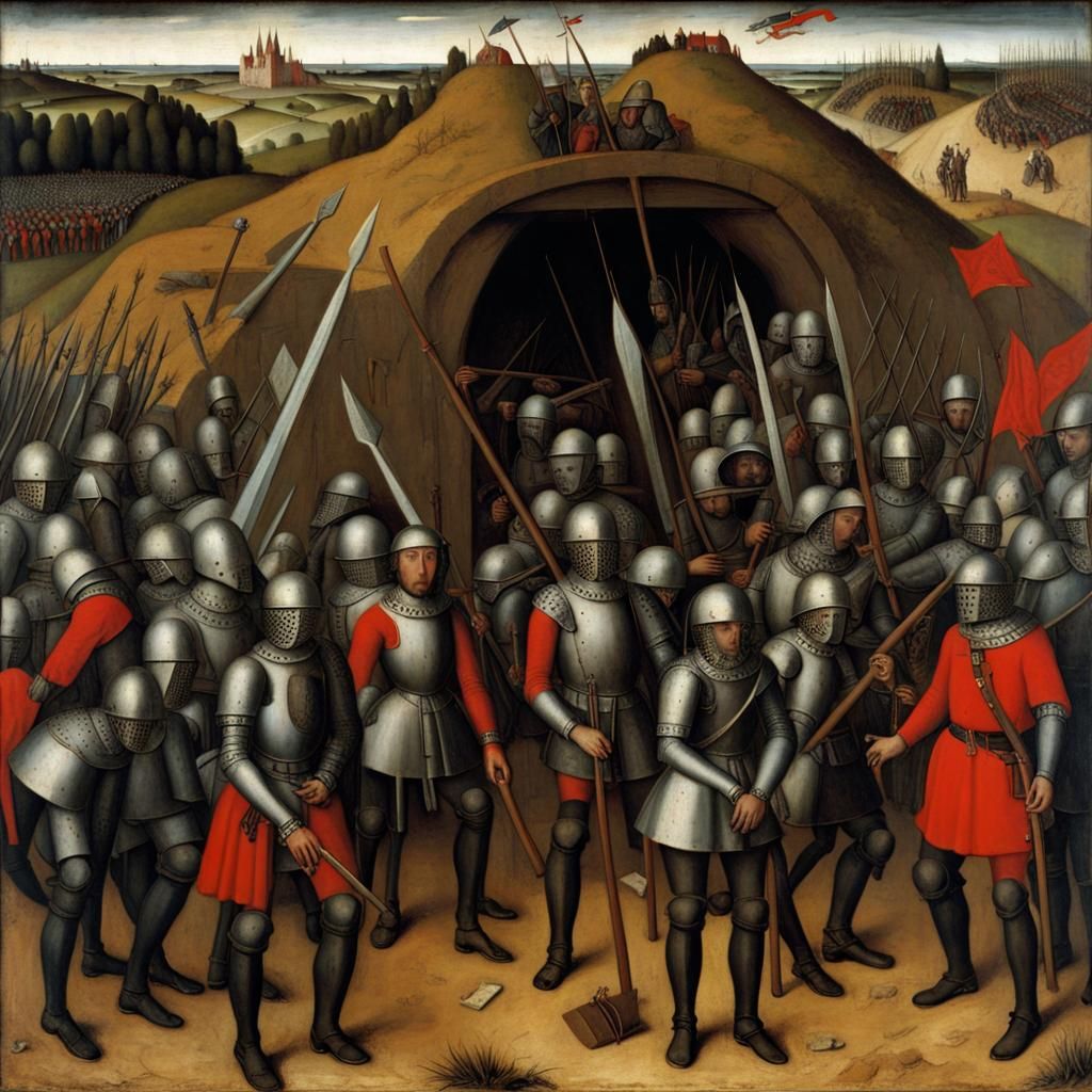 Trench Warfare in Renaissance Style