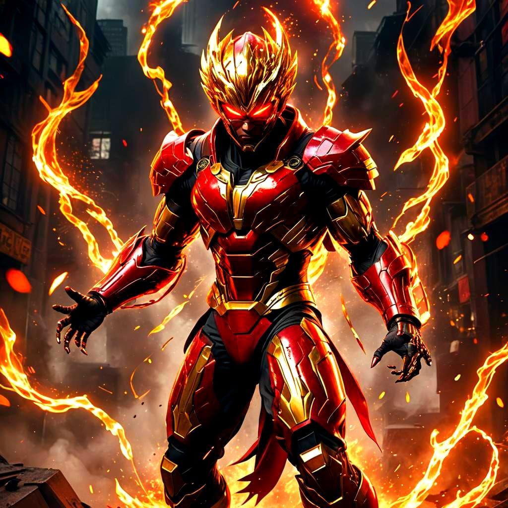 Cybernetic Supervillain Transforms to Super Saiyan: Digital ...