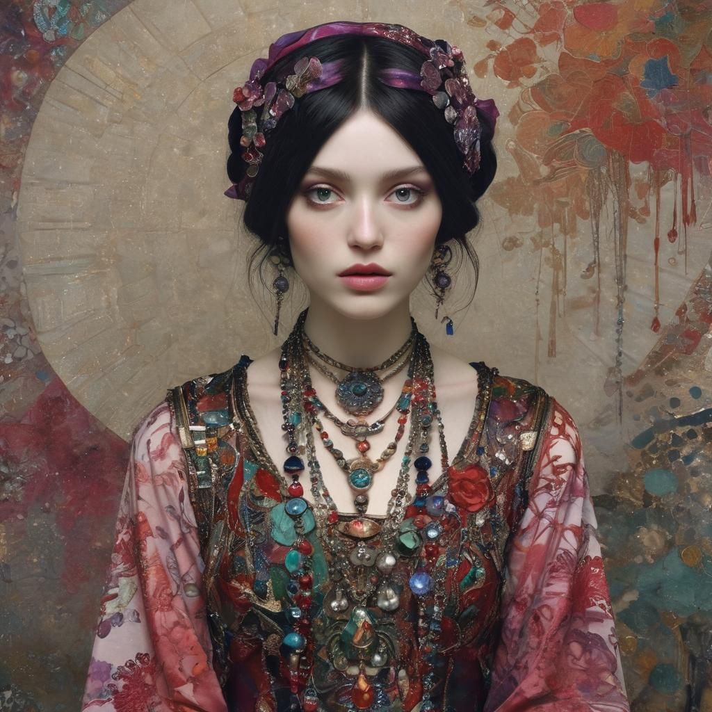 Truth Teller in Art Nouveau Style