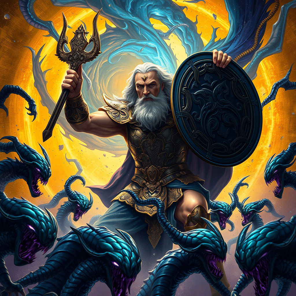 Zeus Shields Son From Intergalactic Demons