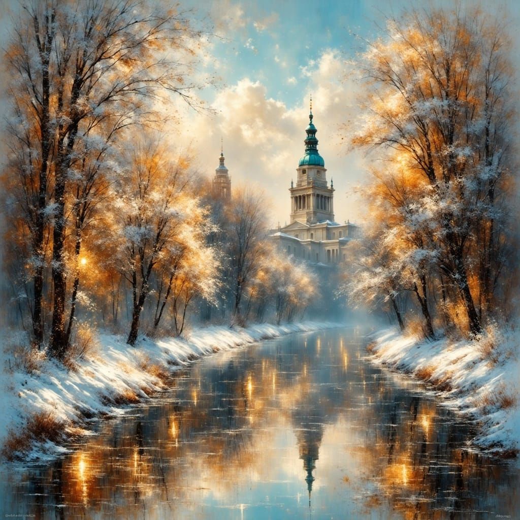 Abstract Ethereal Visions Flux AI Art