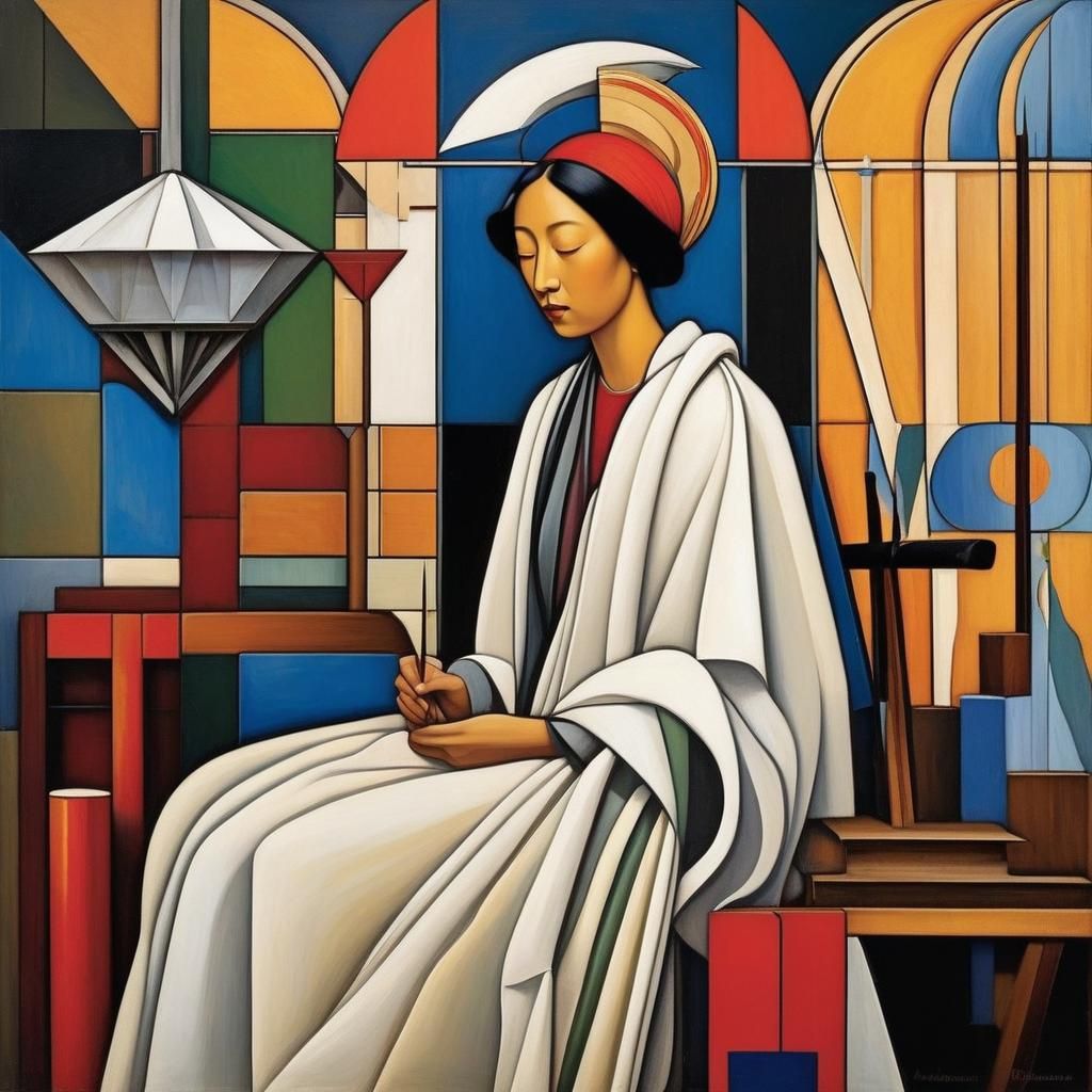 Carpenter and Comforter in Varied Artistic Styles