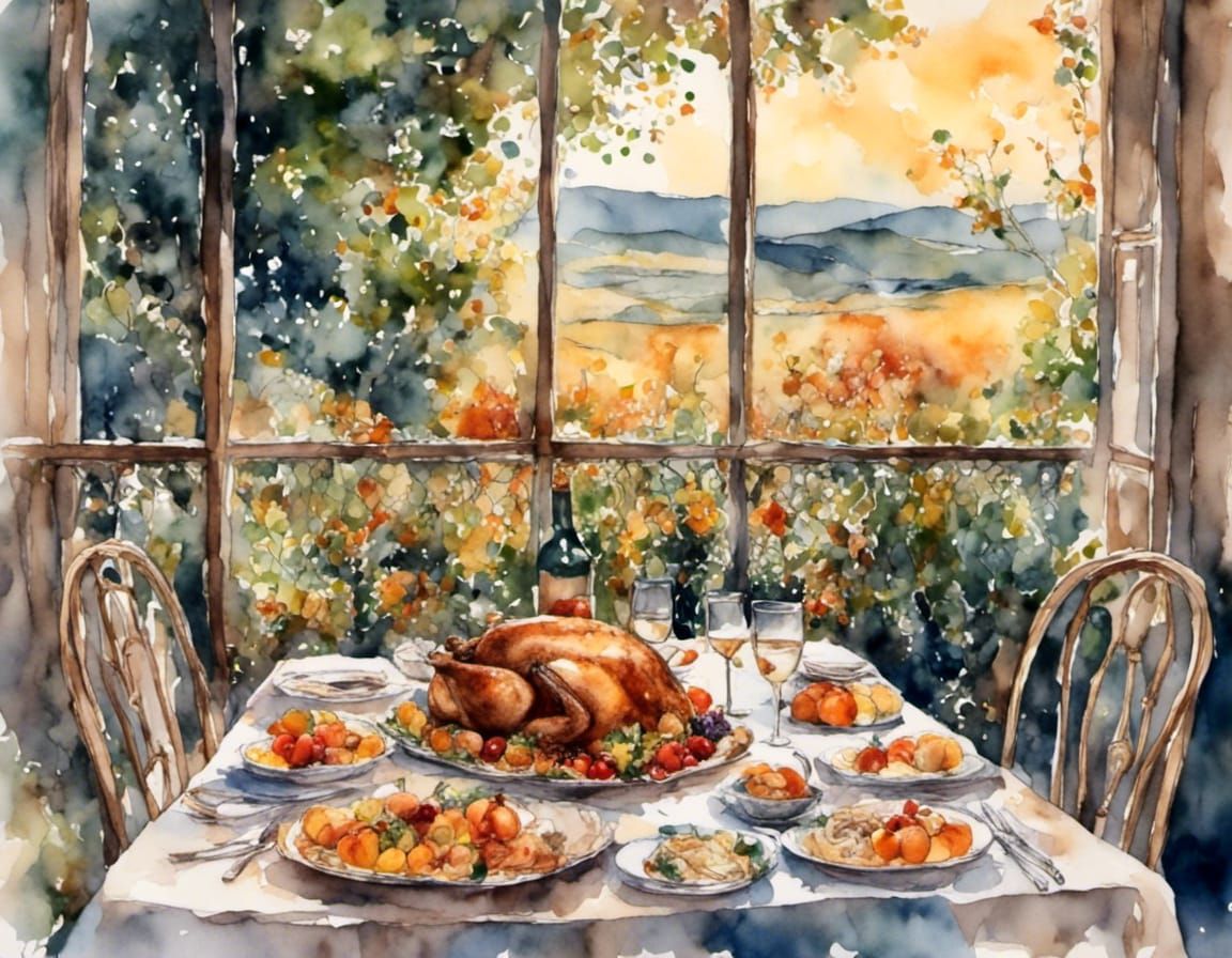 Thanksgiving dinner for two