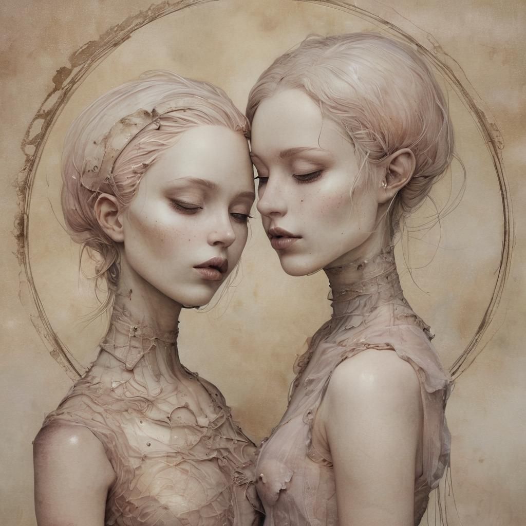 Surreal search for the empty void within. Male mix Female. S...