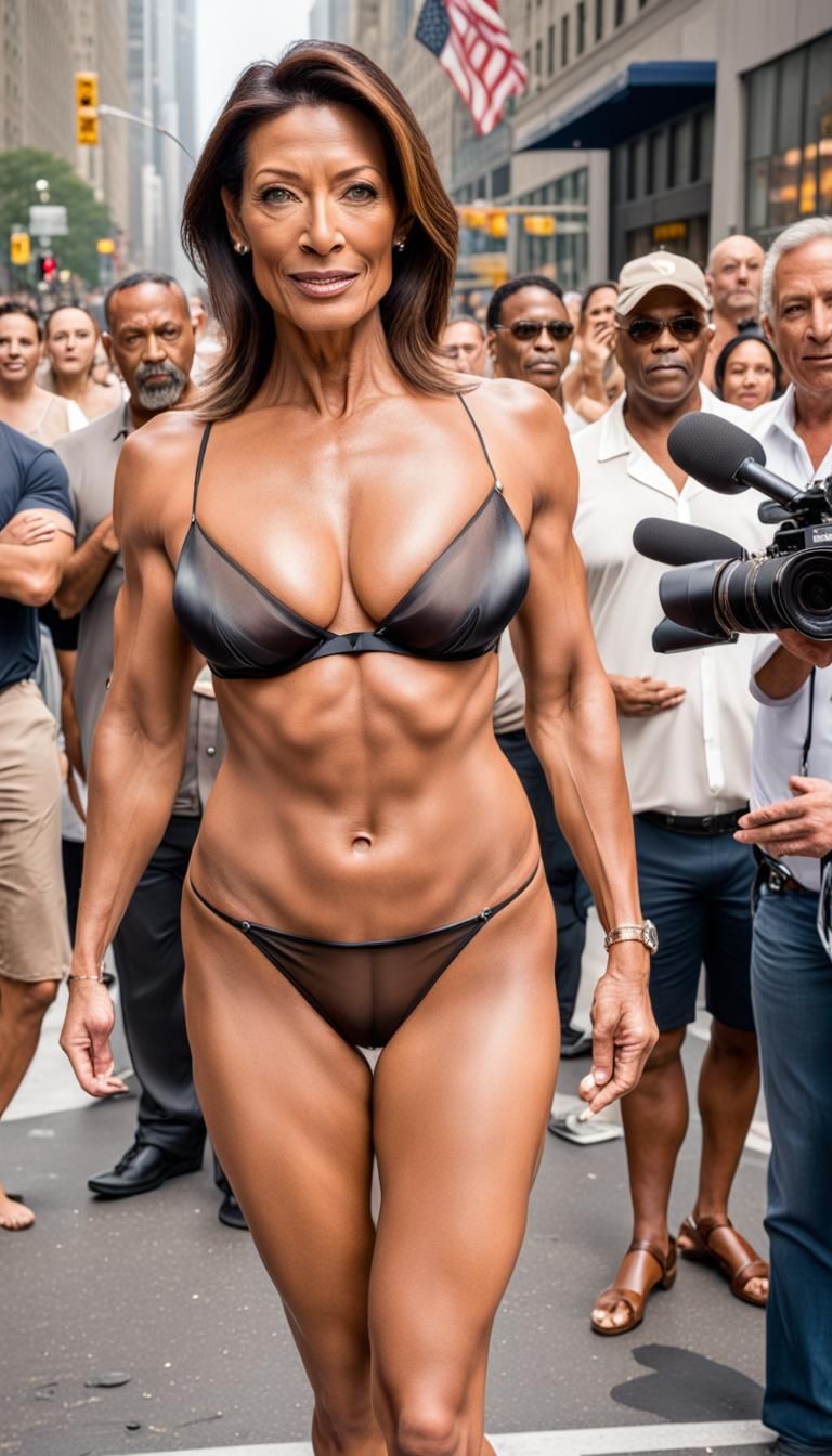 News Reporter's Bold Reveal in New York Street