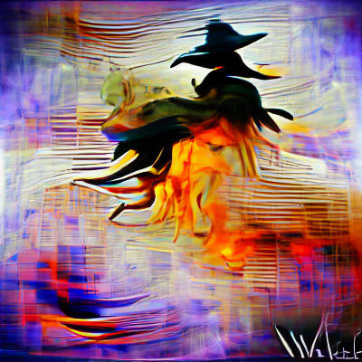 Mystical Witch Awakening in Enchanted Forest