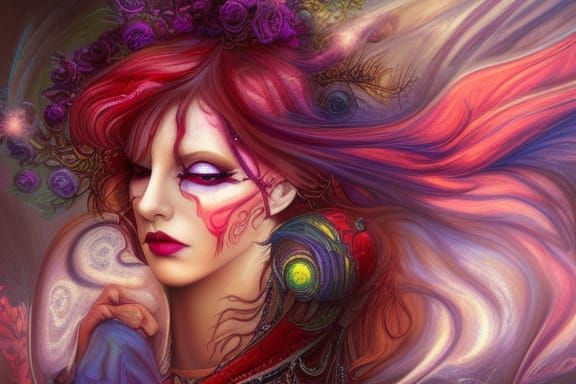 Succubus: A Detailed Matte Painting in Unreal Engine