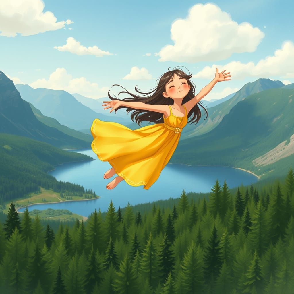 Weightless Wonder in Whimsical World