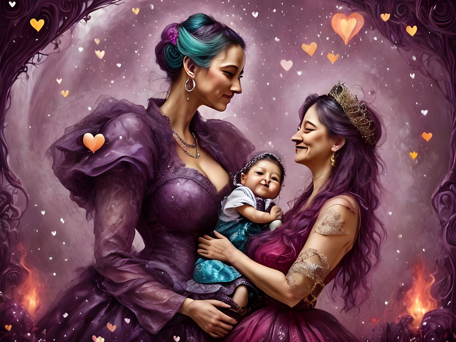 Image of Motherly Tenderness and Affection