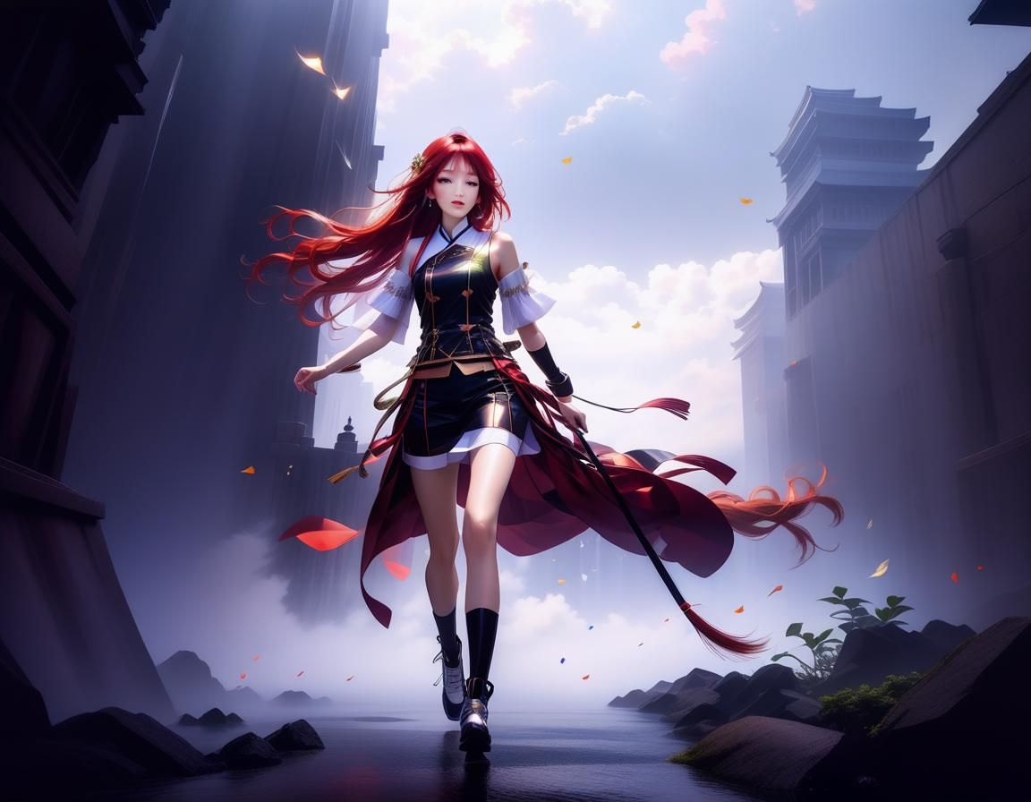 I close my eyes, dreaming in my head I paint it, I see a faint light I want to run there Run, run, run