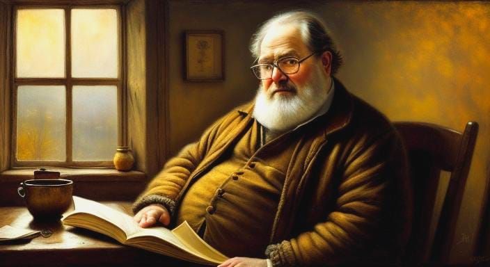 Realistic Portrait of a Man