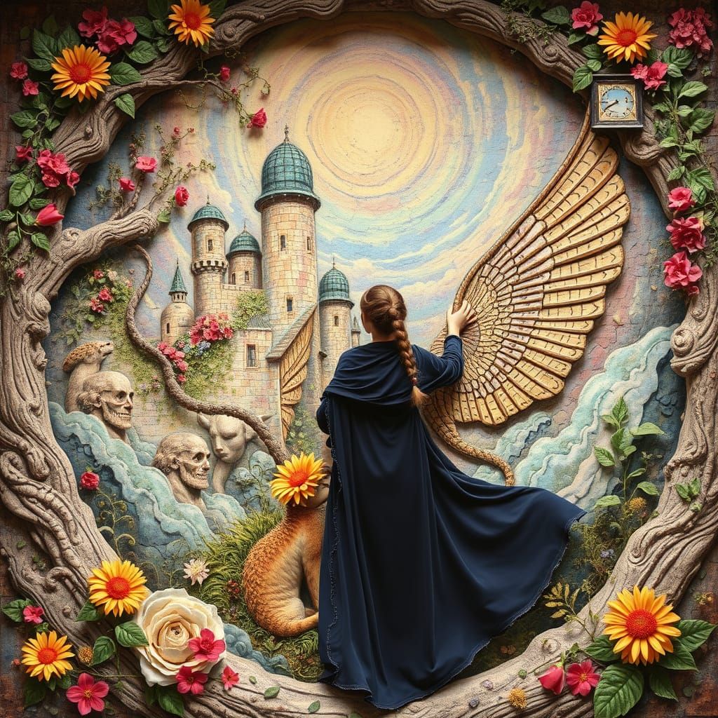 Enchanting Fantasy Landscape Inspired by Josephine Wall