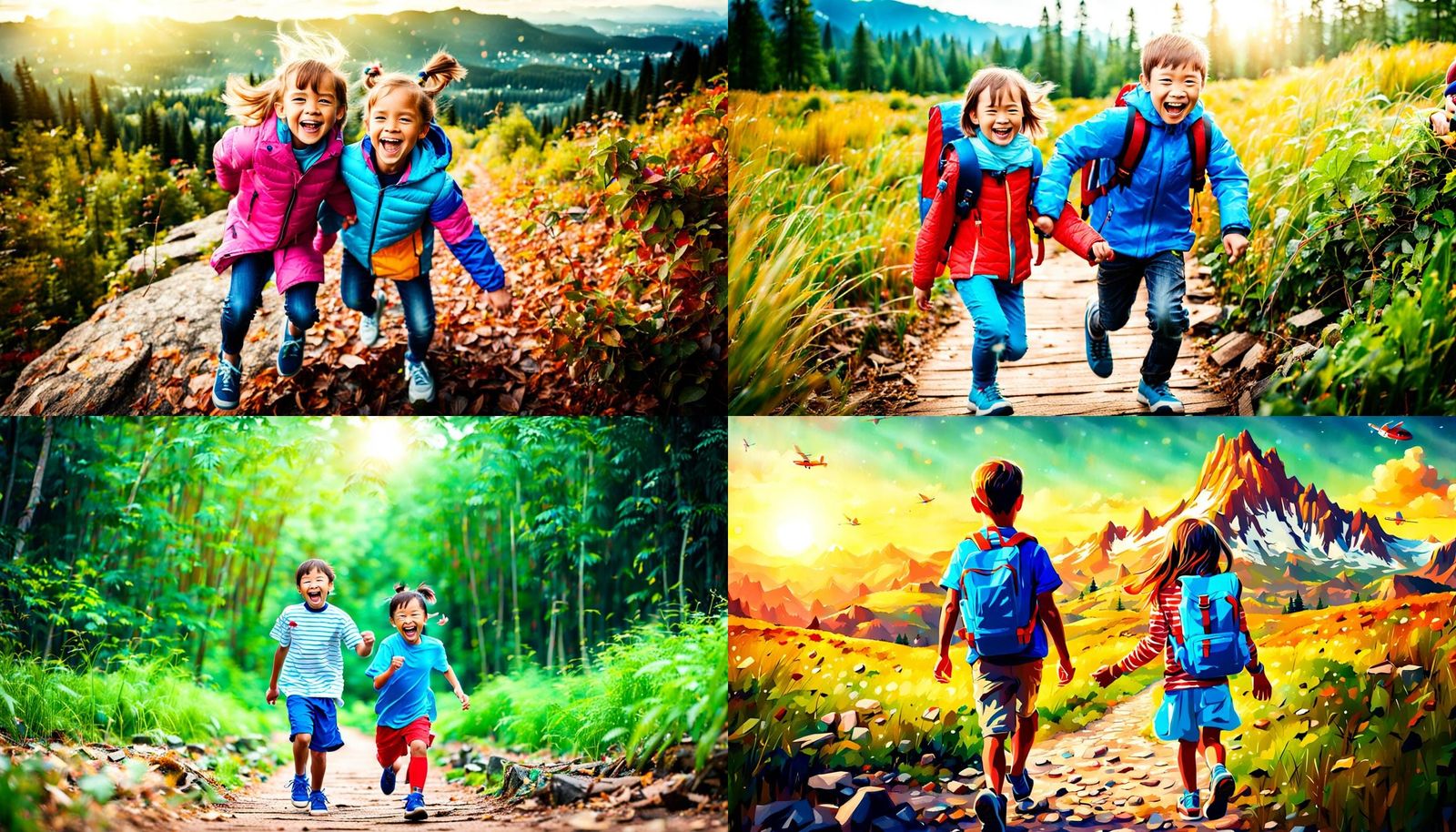 Brother and Sister's Fun Adventure