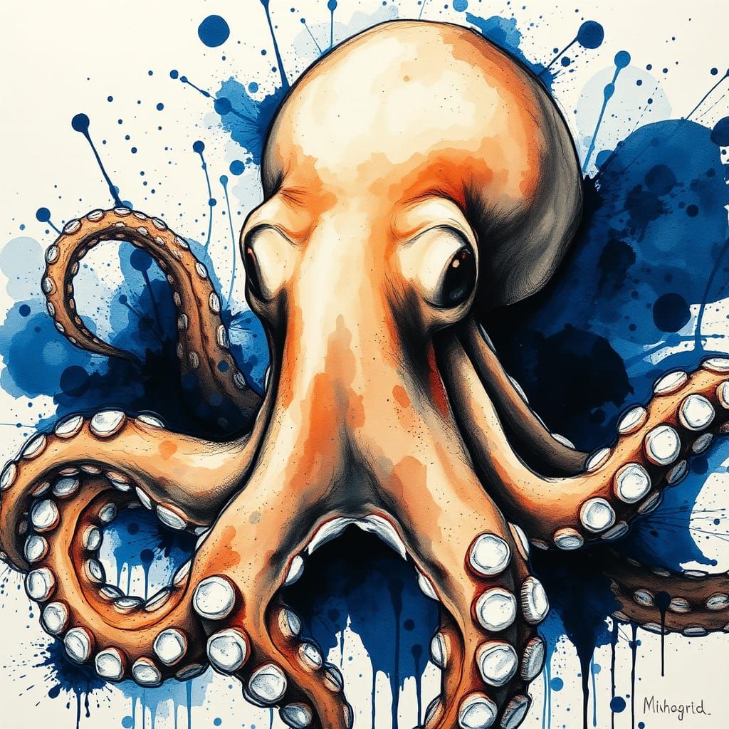 argh so difficult to get a decent octopus