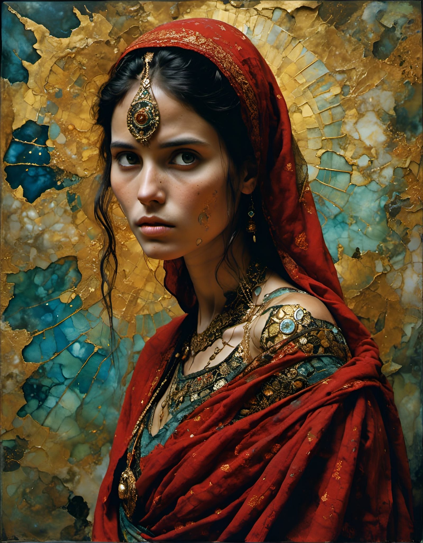 Hyperrealistic Woman Portrait in Documentary Style