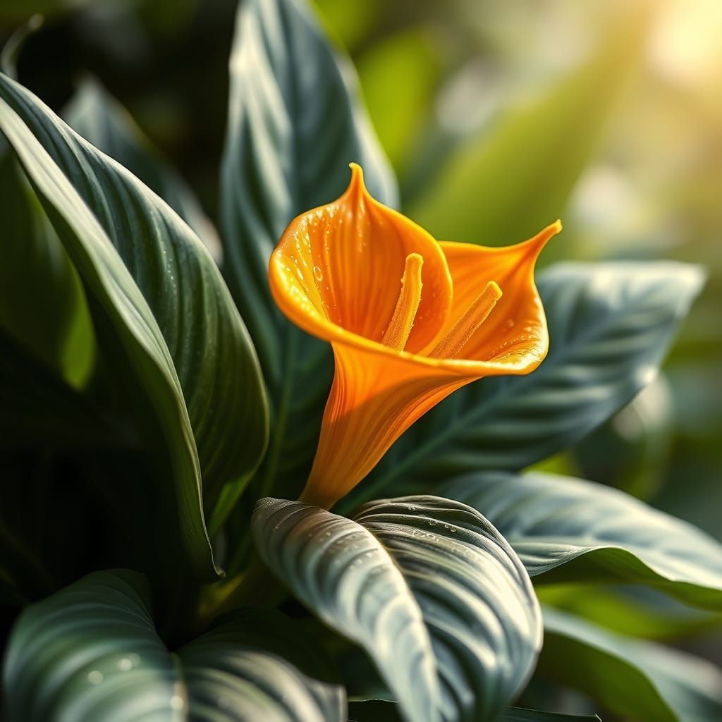 Calla Lilies in Natural Lighting