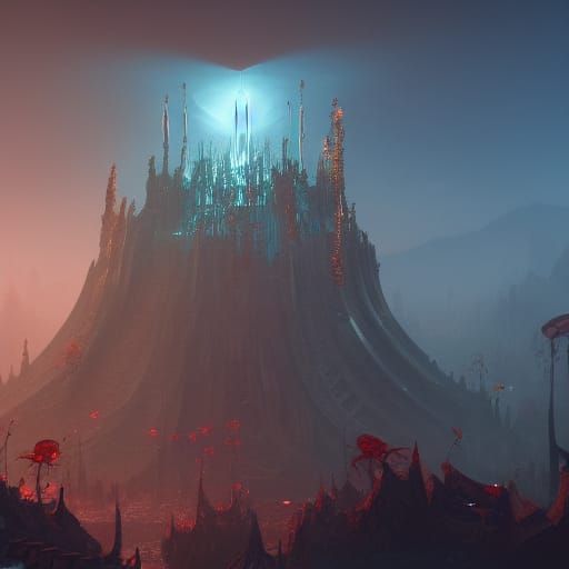 Detailed Matte Painting of the World Cup