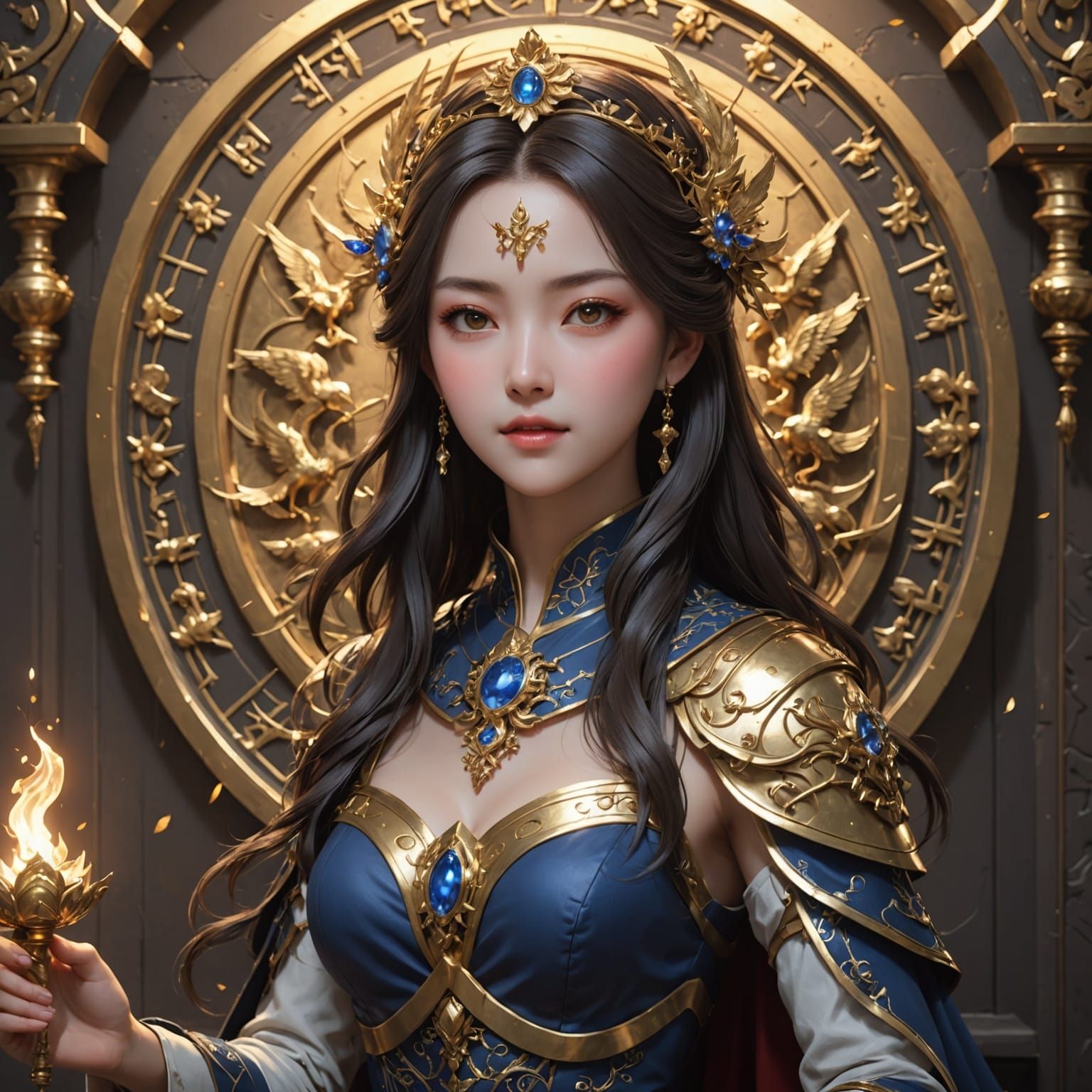 Ethereal Goddess Concept Art in 8K Resolution