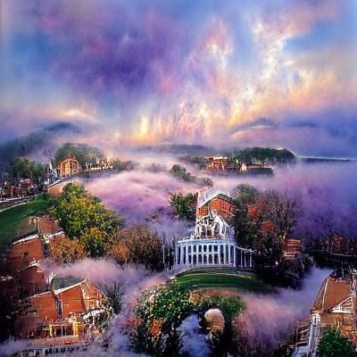 Ethereal Fantasy View of James Madison University