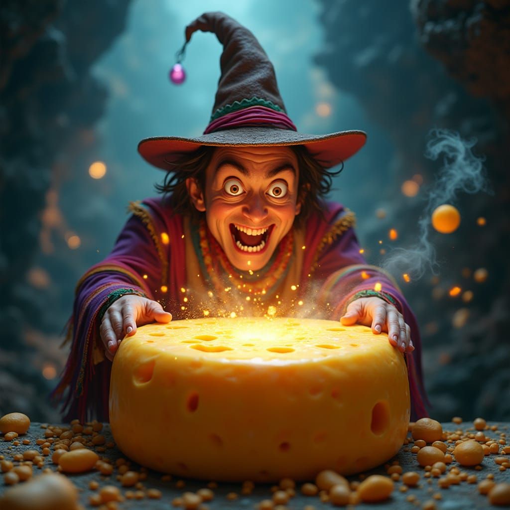 Cheese Enthusiast Unleashes Madness in a Mystical Realm