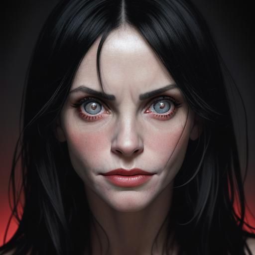 Courtney Cox psycho