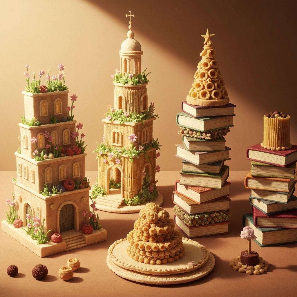 Edible Masterpieces Crafted from Unexpected Materials