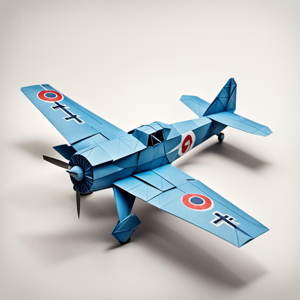 Origami Paper Airplane from World War 2