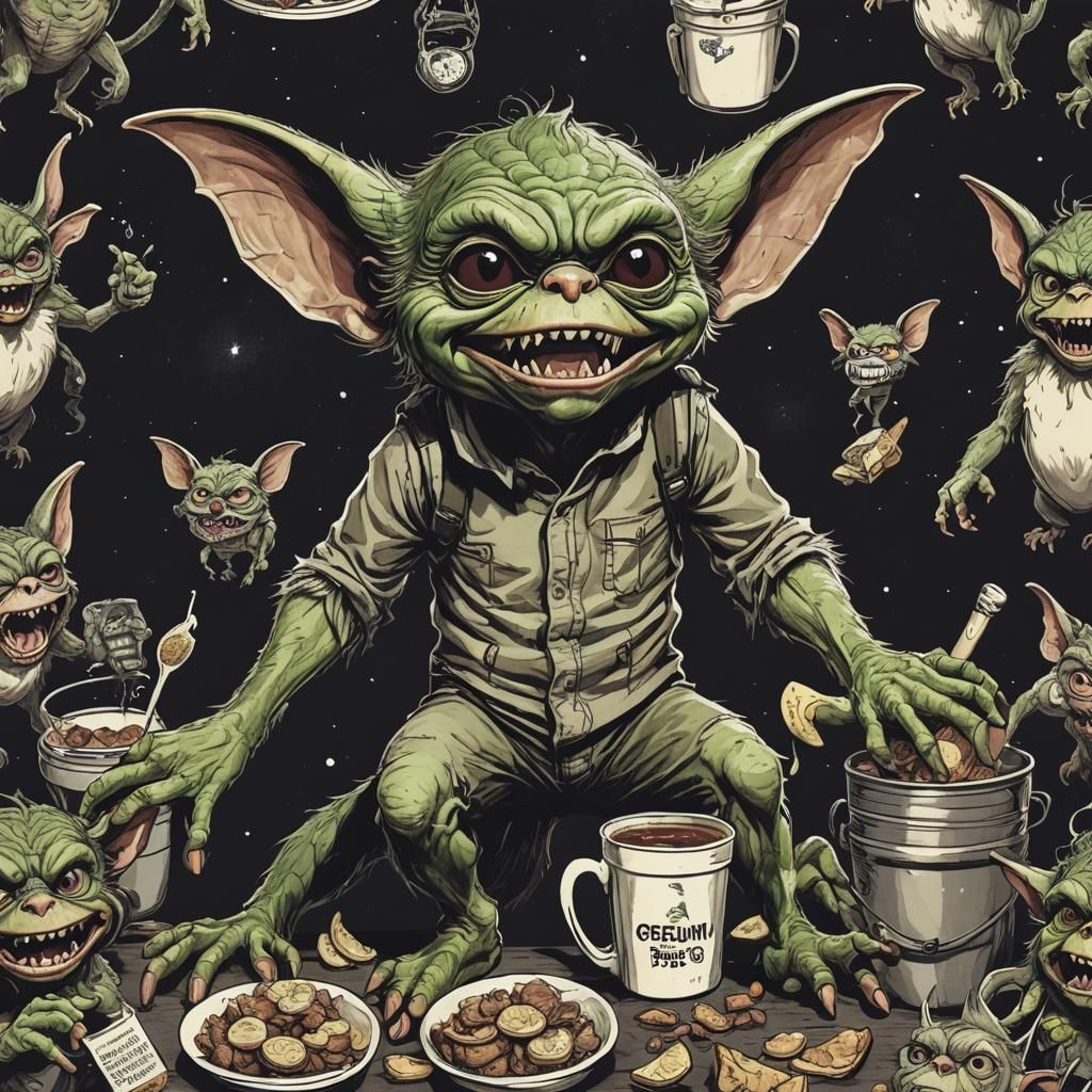 Gremlin Generated by AI After Midnight