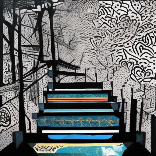 Abstract Experimental Composition of Depression Emotion