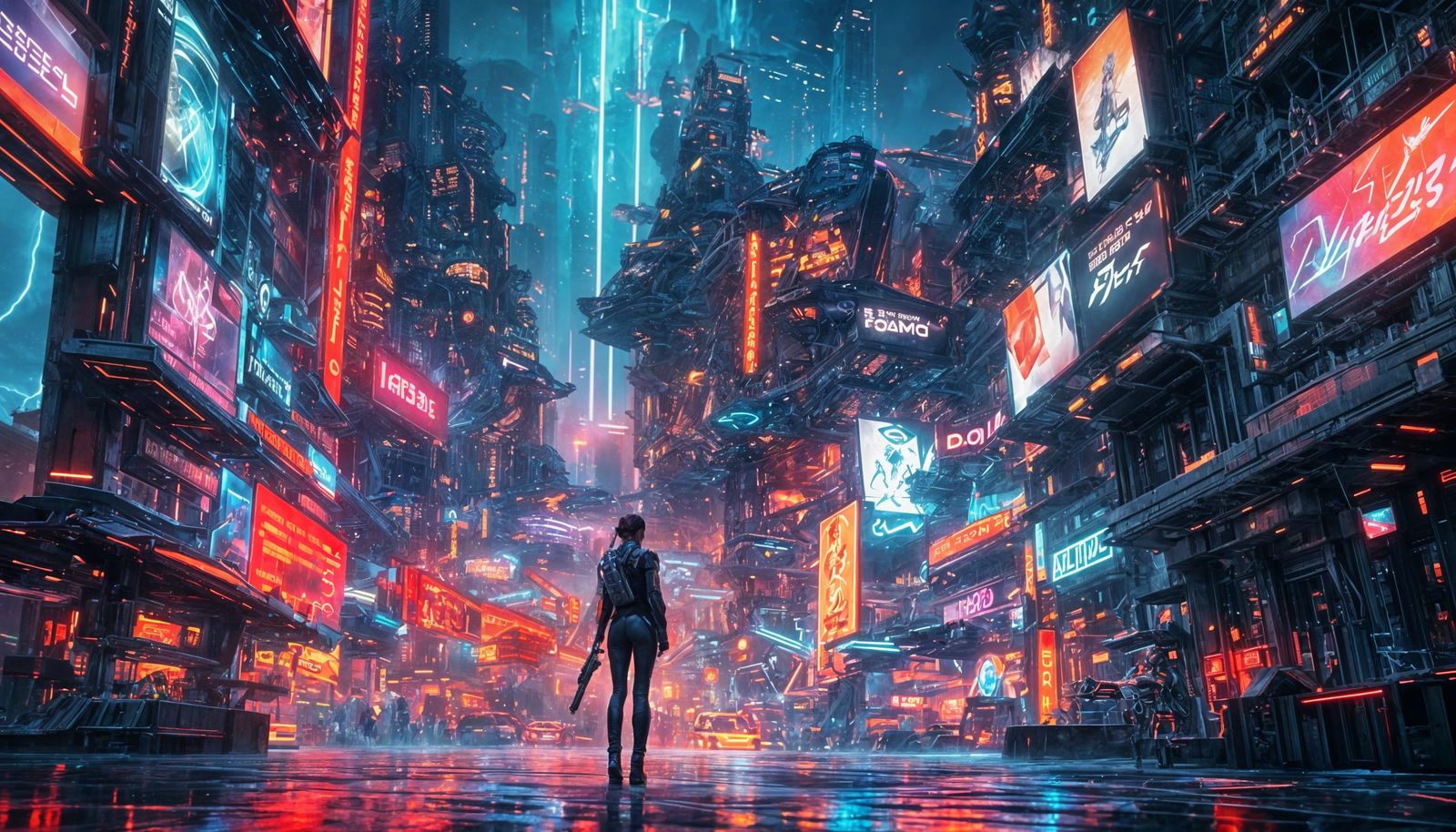 Cyberpunk Girl Xbox 360 Pro