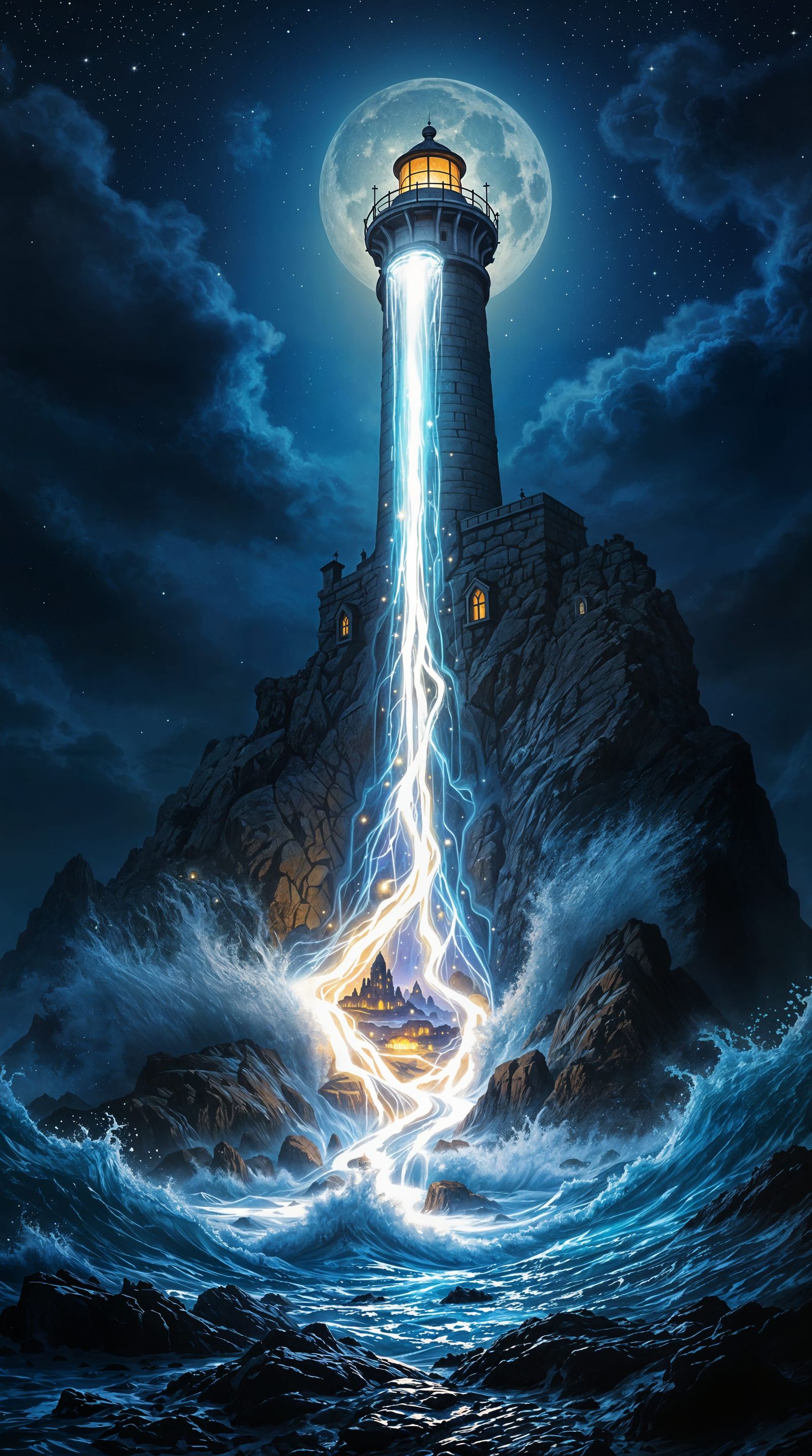 Ancient Lighthouse Illuminates Cosmic Ocean