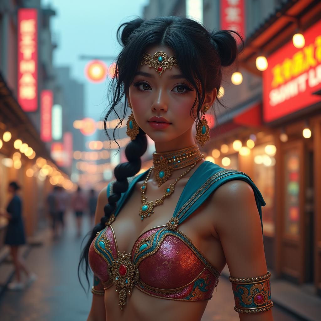 Sailor Moon in Tokyo: A Boho-Russian Fusion