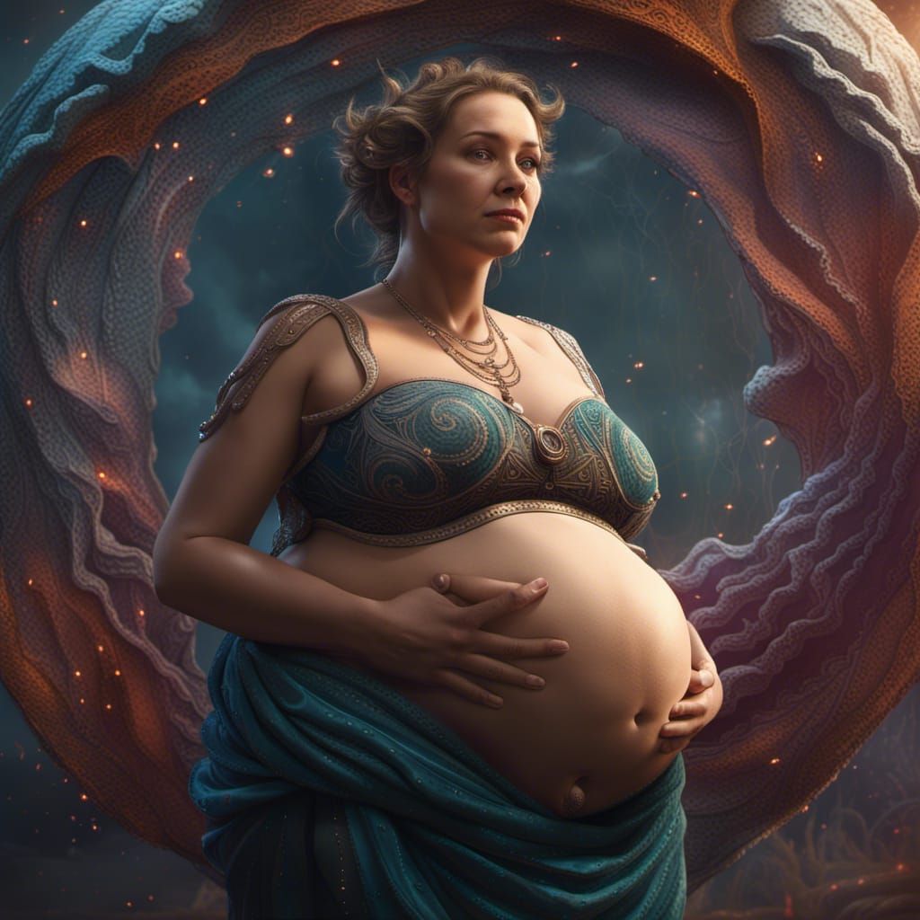 Gaia, the mother goddess of the Earth