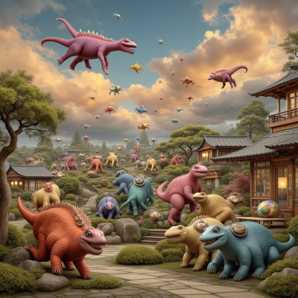 stegosaurs wanna have fun, too!