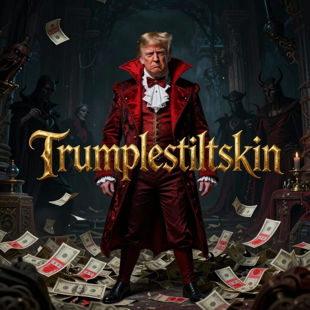 Trumplestiltskin: A Dark Fantasy Portrait