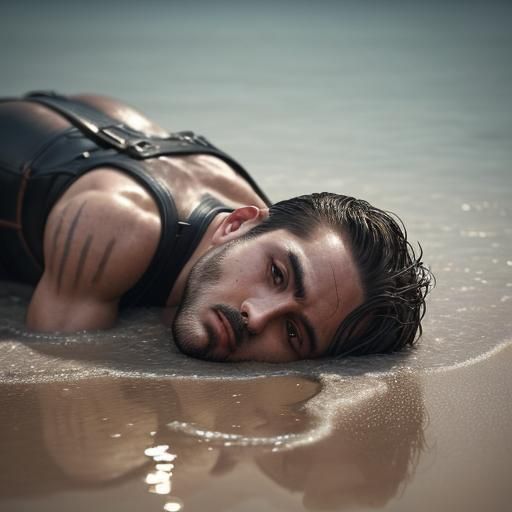 Leather Daddies Sinking in Quicksand: Gritty Photography