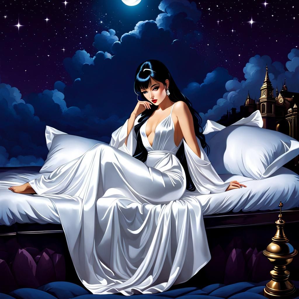 Nights in White Satin: An AI Interpretation