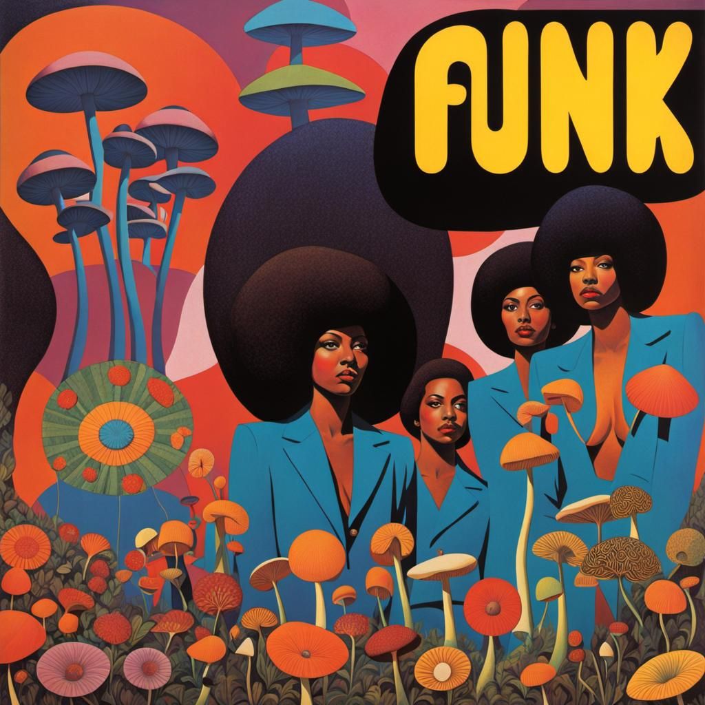 Funk album cover art.