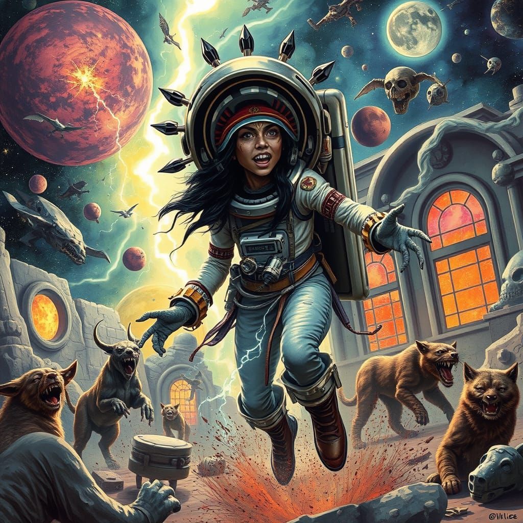 Lady Liberty of Lucknow