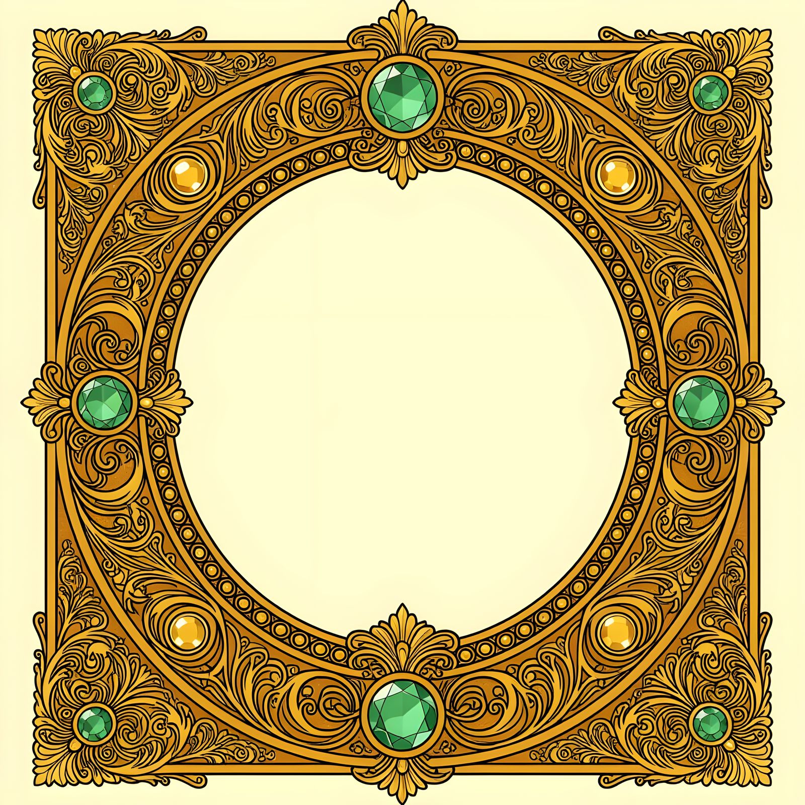 Luxurious Decorative Frame Design