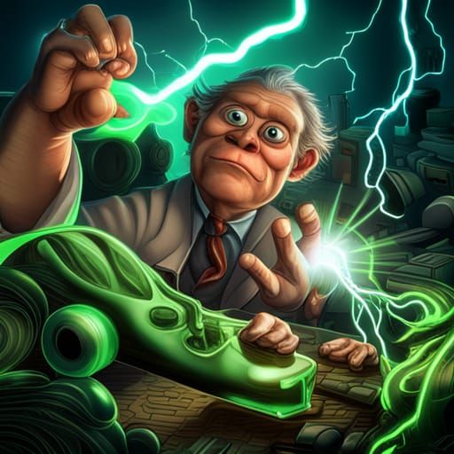 Mad Scientist's Lab: Tesla-Inspired Experiment