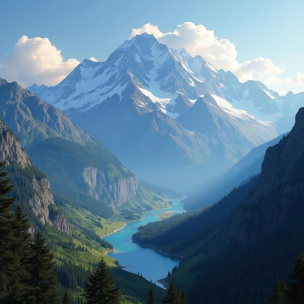 Magnificent Mountain Ridges: Award-Winning Fantasy Photograp...