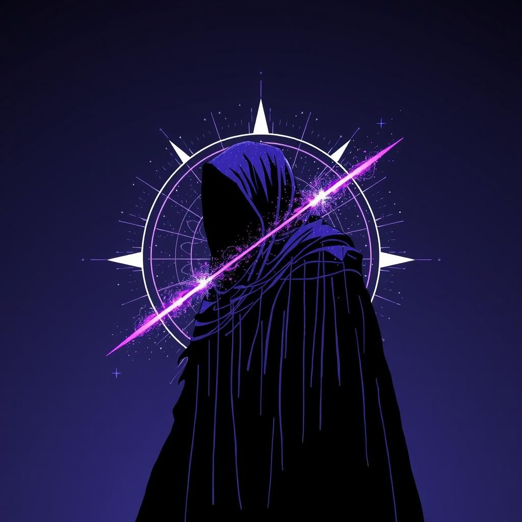 Maximalist Abstract Constellation with Glitch Effects