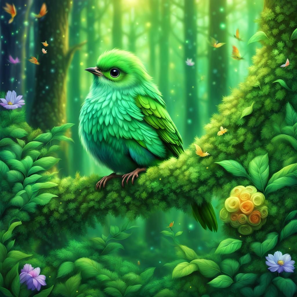 Green Bird