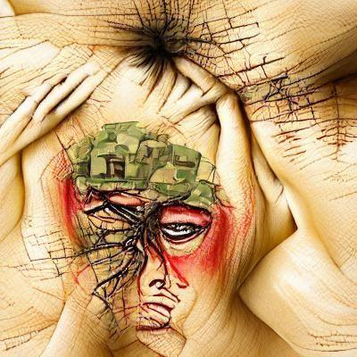 AI Generated Image of Complex PTSD