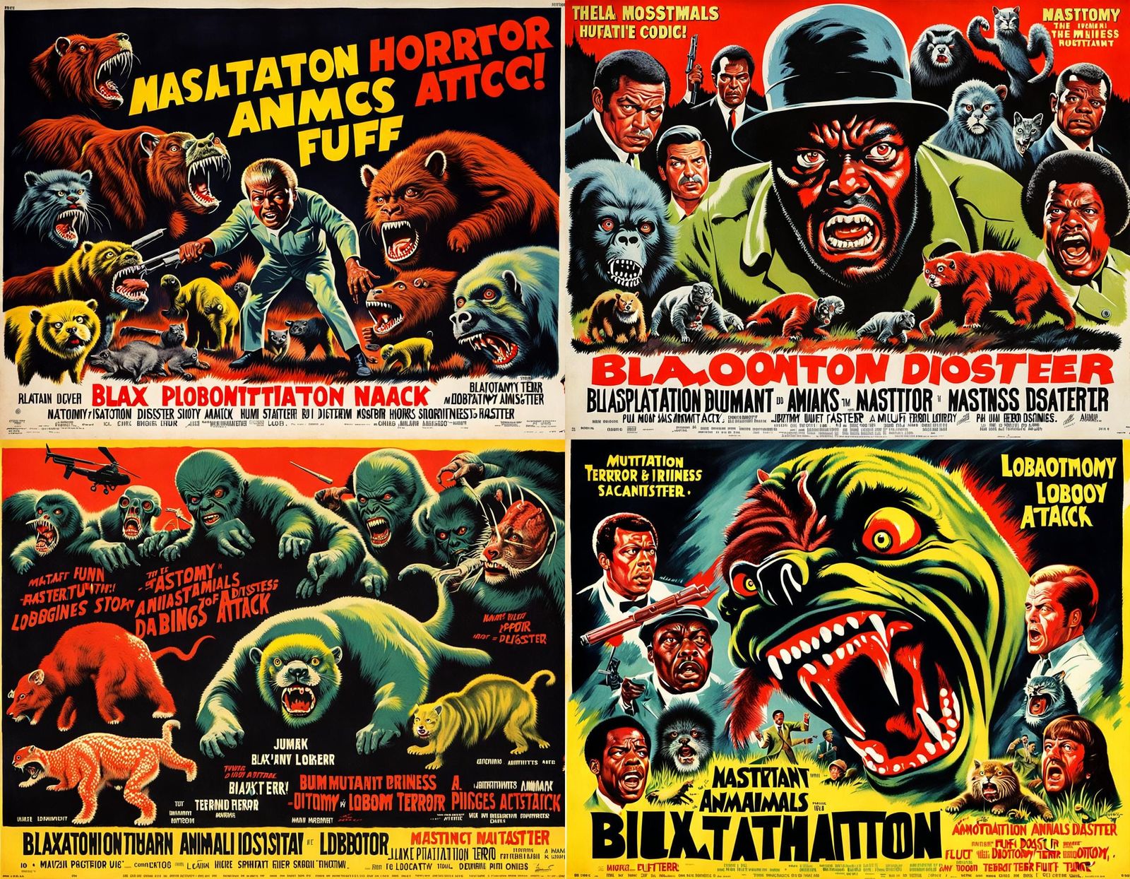 1960s Blaxploitation Horror: Mutant Animal Attack