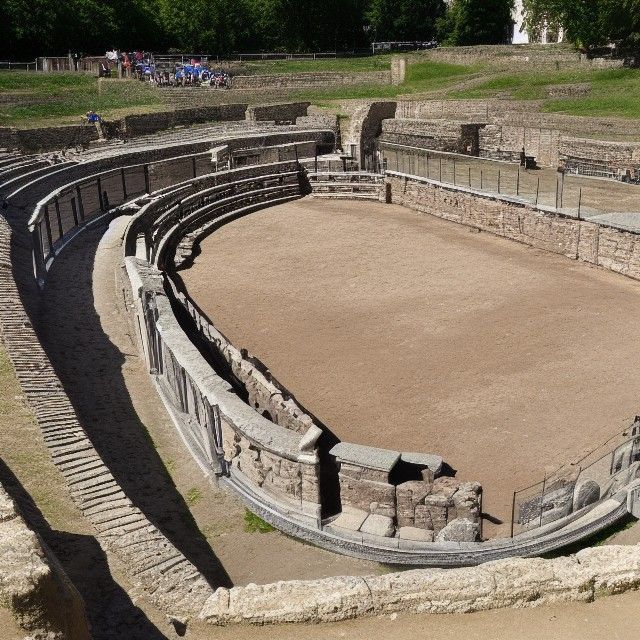 Ruins of an Ancient Roman Arena