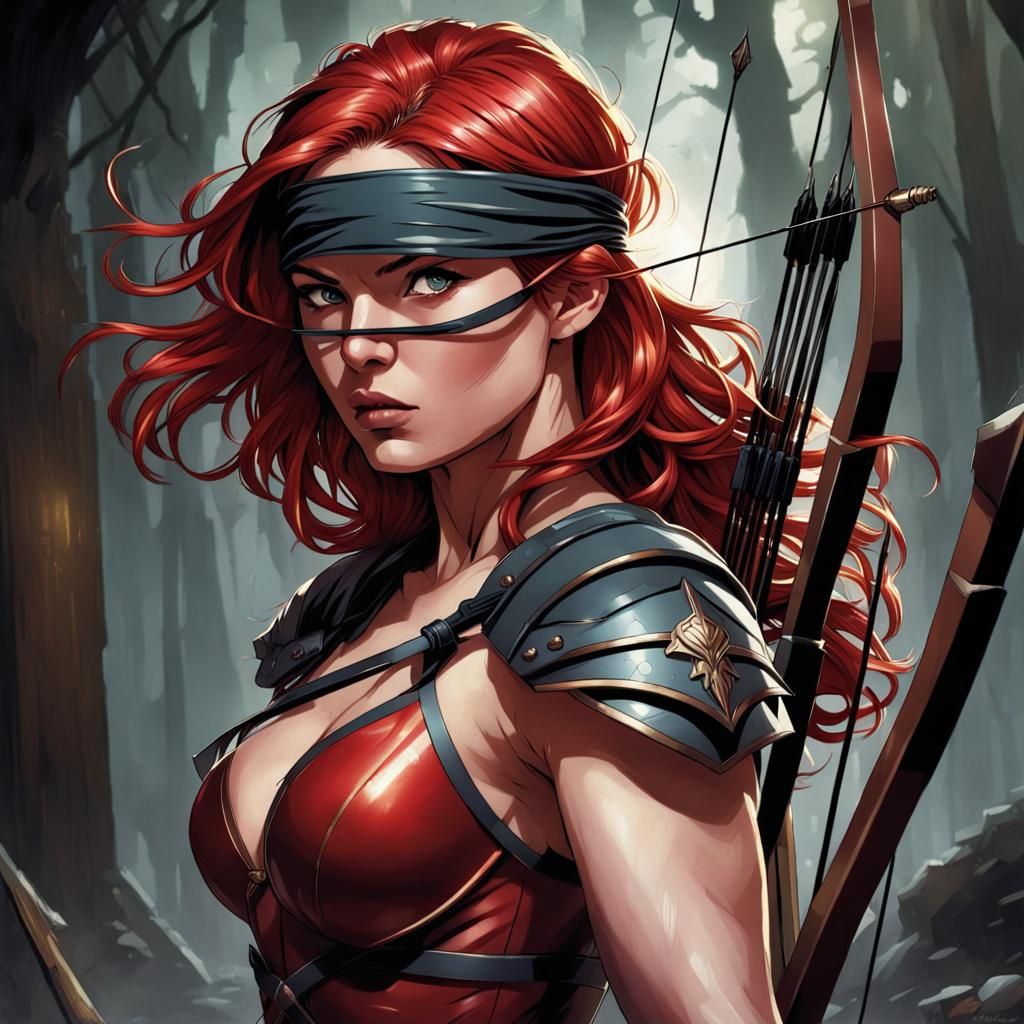 Eros in Comic Book Style by Mark Brooks