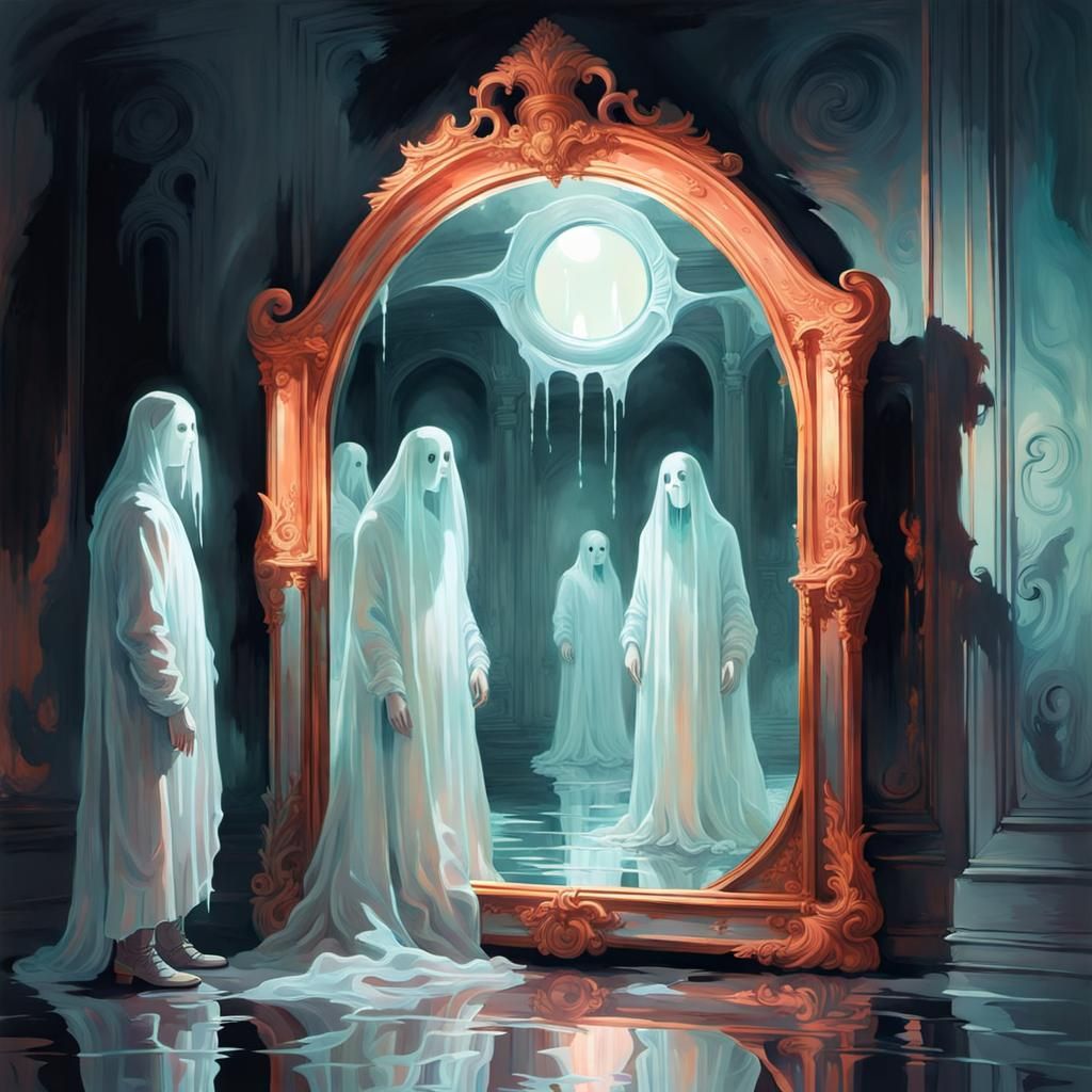 Ghostly Reflections in an Ancient Mirror